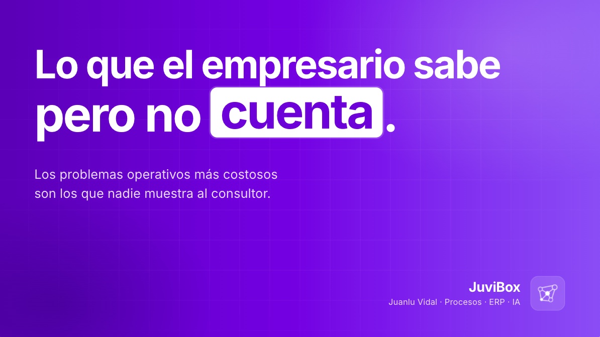 #19 Lo que el empresario sabe pero no cuenta